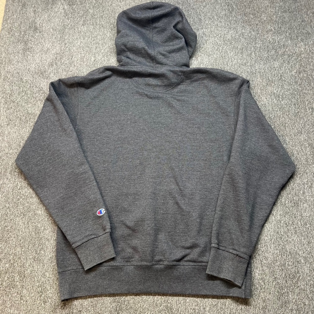 Champion Mens Authentic Athleticwear Pullover Hoodie Charcoal Gray Large 112 - Picture 7 of 7